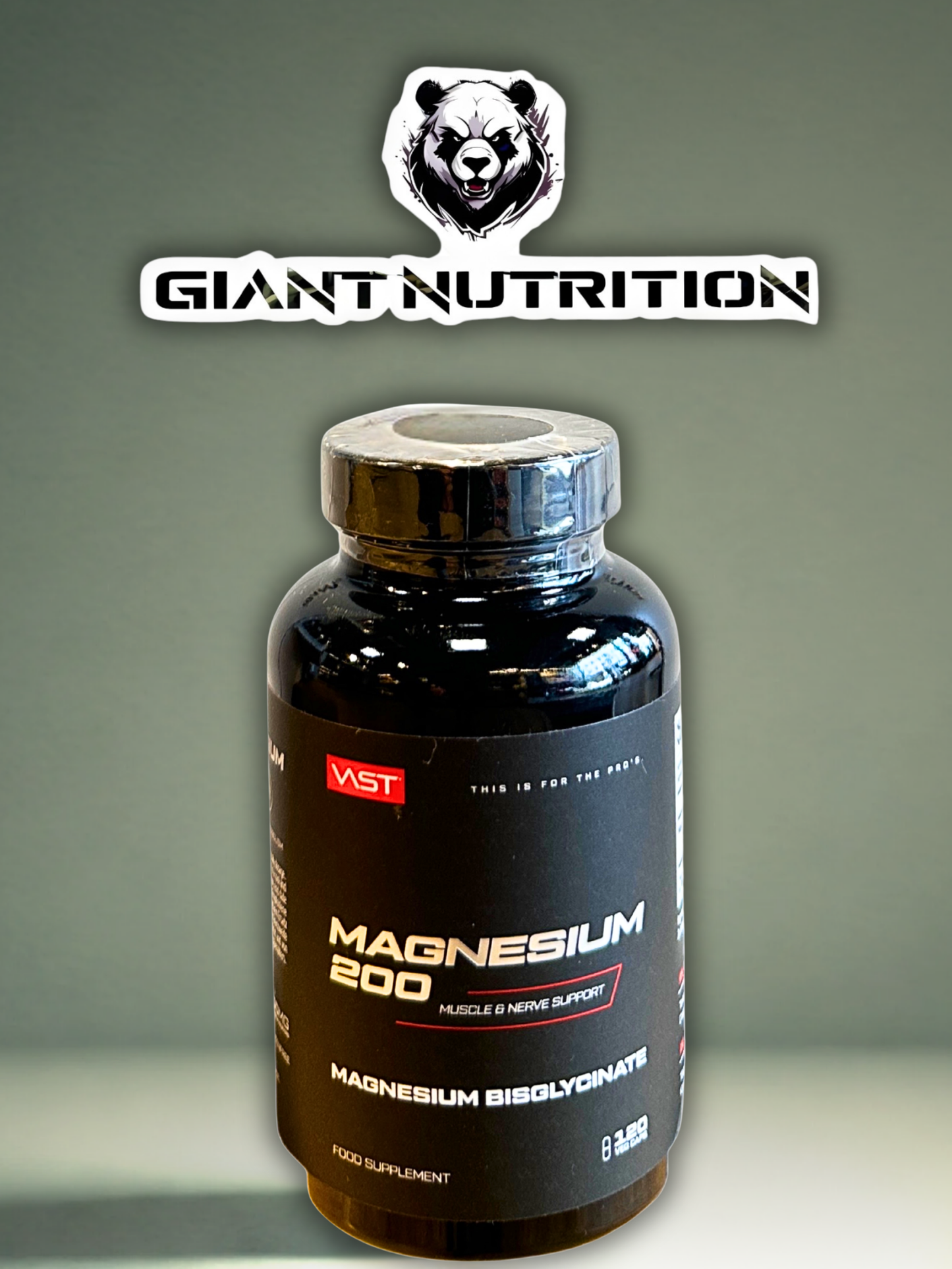 VAST Magnesium 200 120 Kapseln | Giant Nutrition