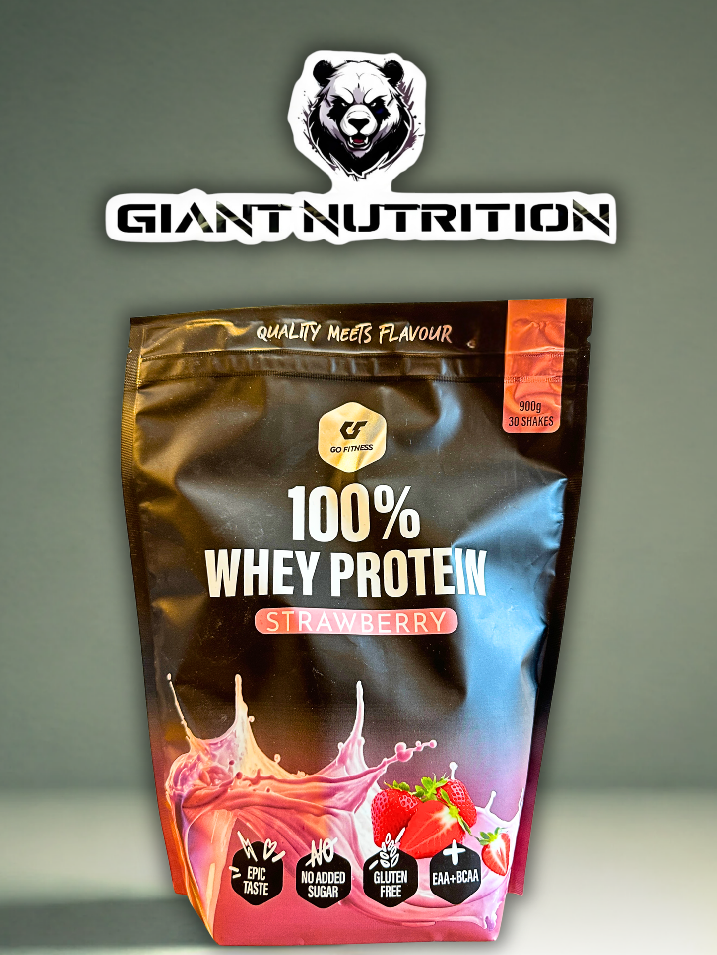 Go Fitness 100% Whey Protein 900g | Giant Nutrition