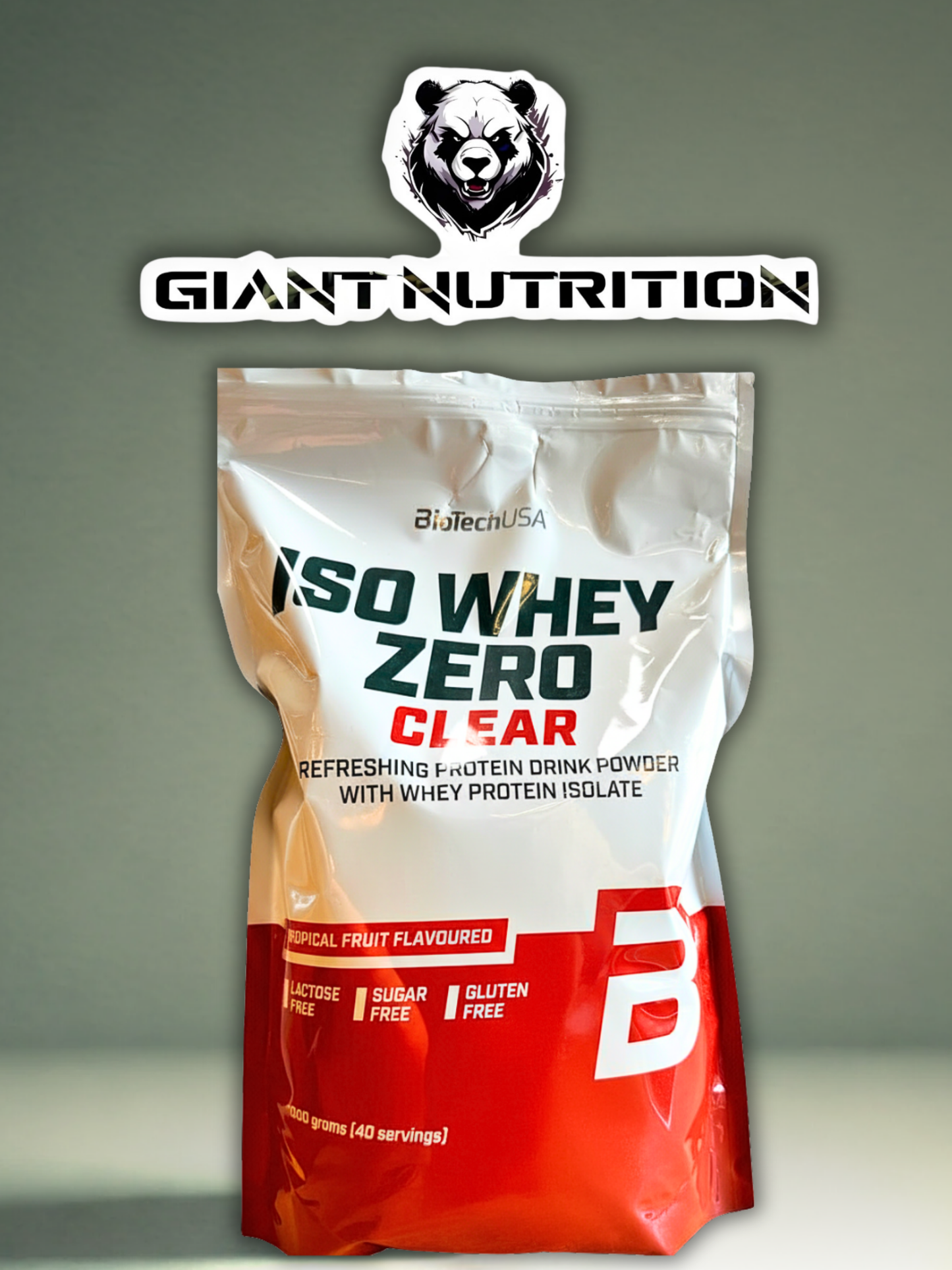 BioTechUSA Iso Whey Zero Clear 1000 g | Giant Nutrition