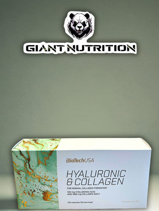 BioTech USA Hyaluronic & Collagen 120 Kapseln | Giant Nutrition