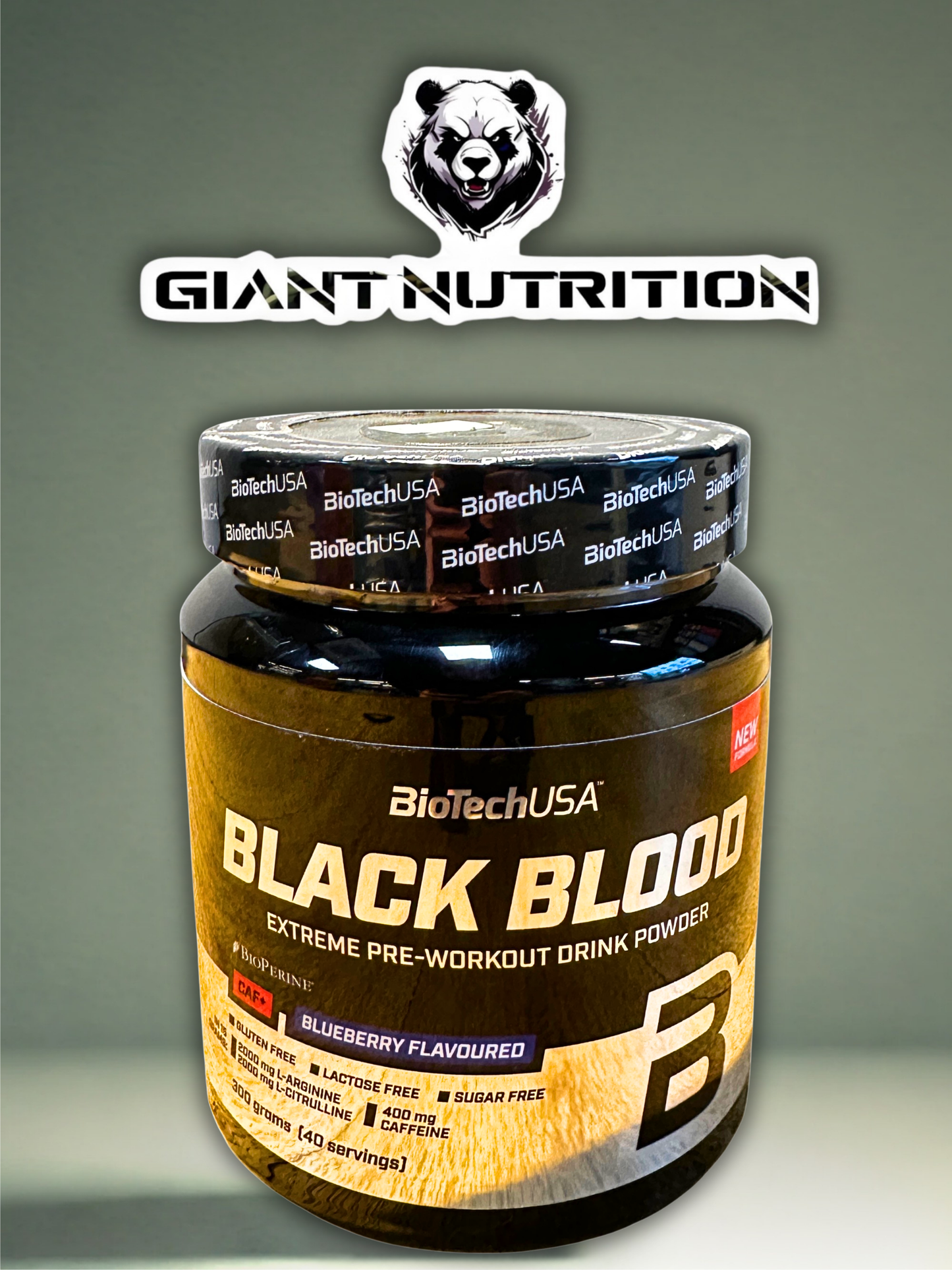 BioTechUSA Black Blood Pre-Workout 300g | Giant Nutrition