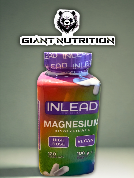 Inlead Magnesium Bisglycinate 120 Caps | Giant Nutrition