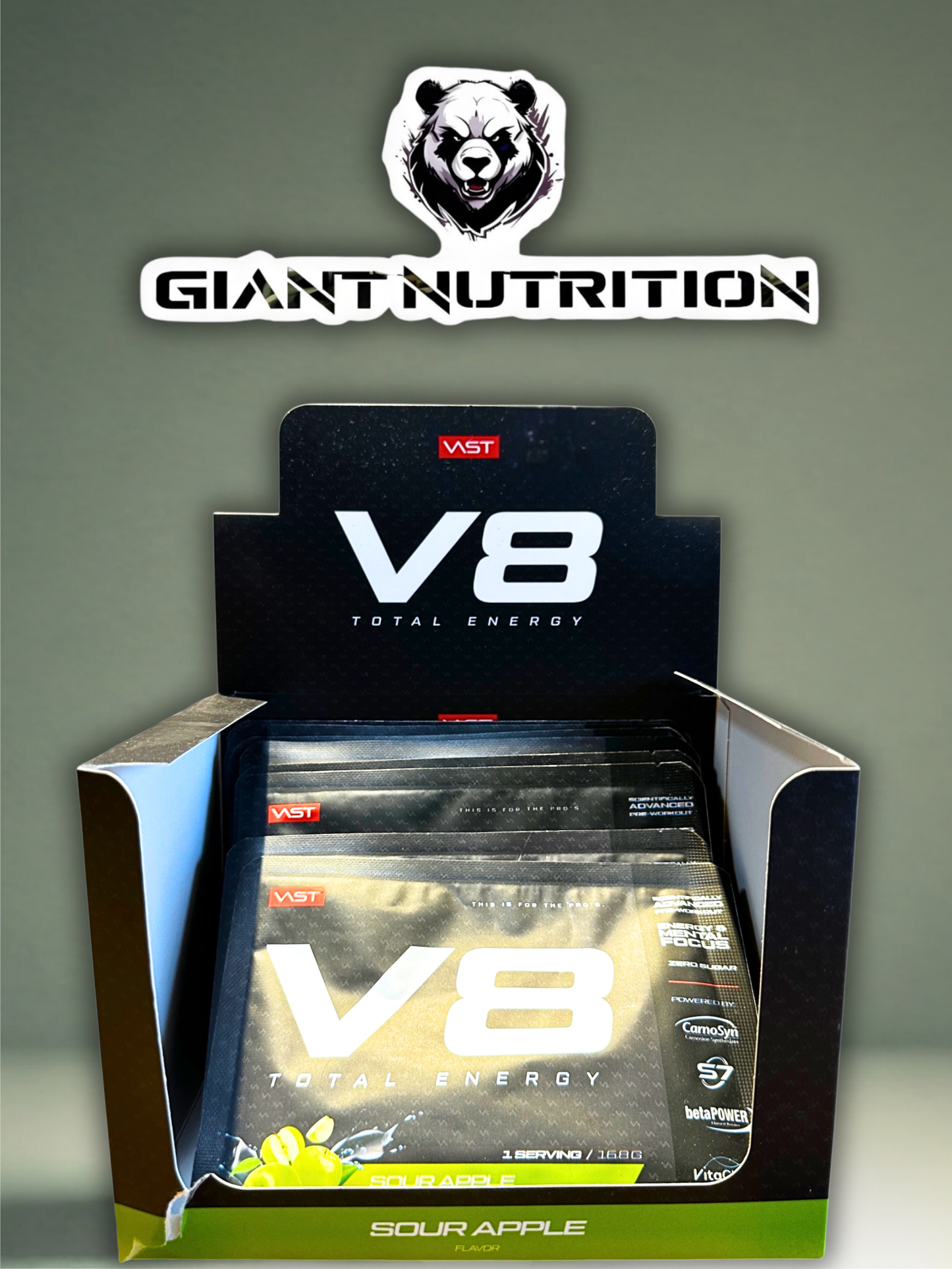 VAST V8 Total Energy Pre Workout 314g | Giant Nutrition