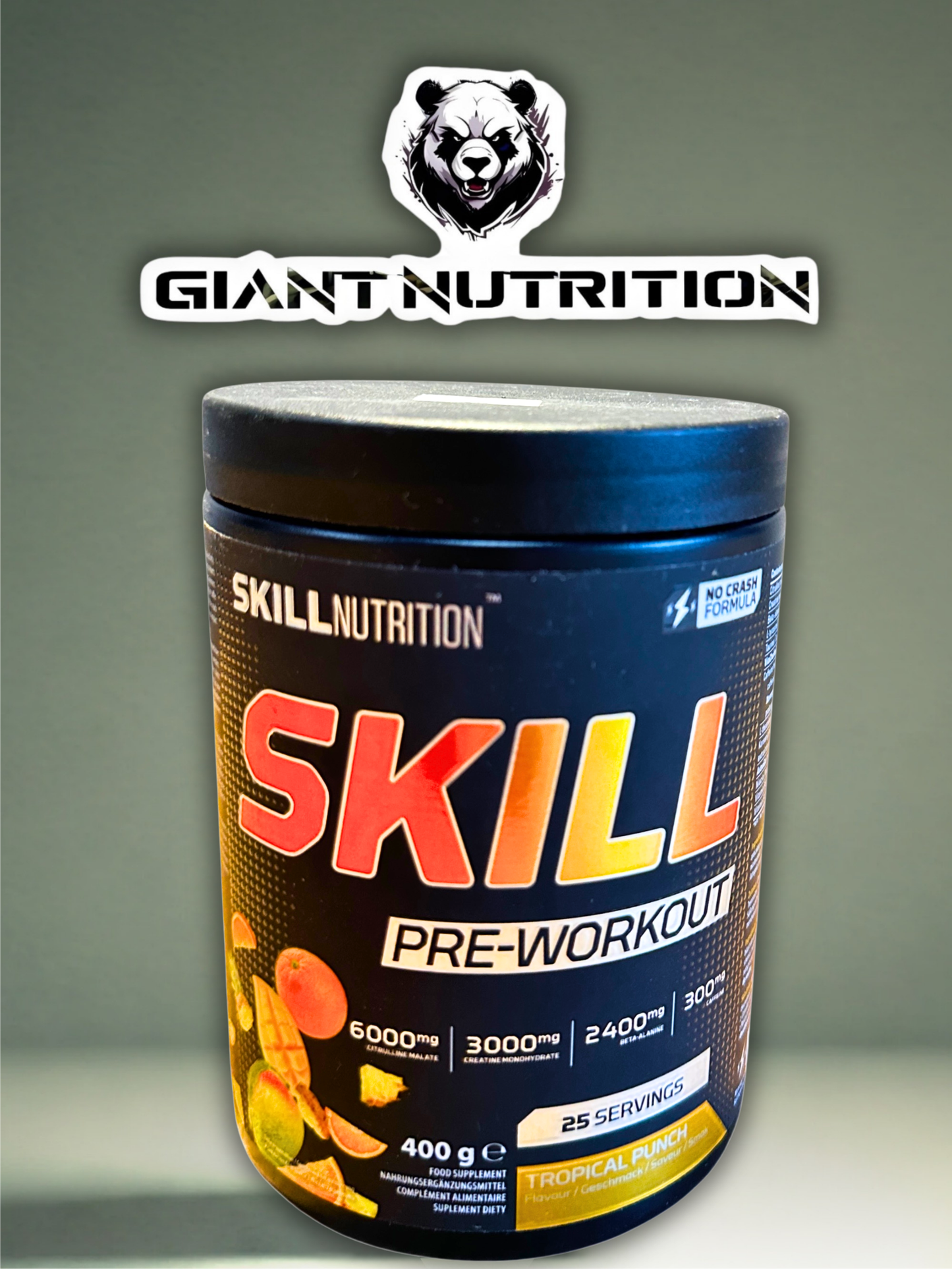 SKILLNUTRITION Skill Pre Workout 400 g | Giant Nutrition