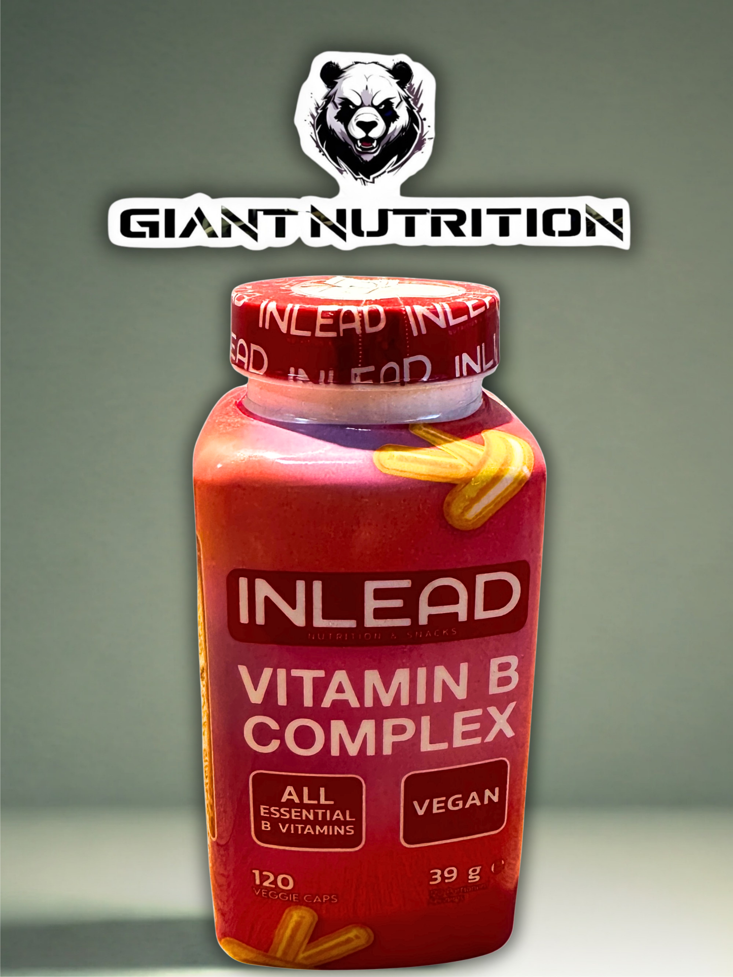 Inlead Vitamin B Complex 120 Caps | Giant Nutrition