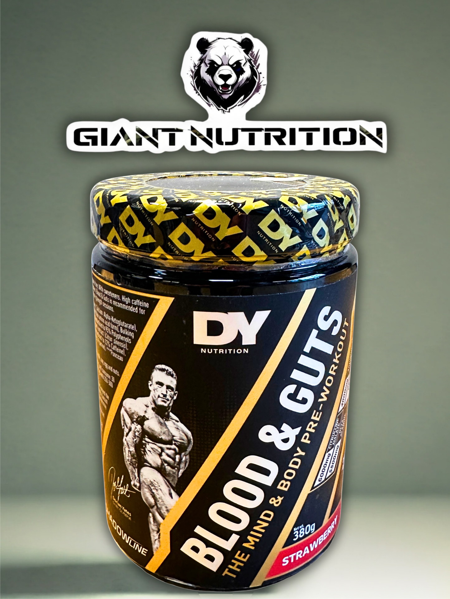 DY Nutrition Blood & Guts Pre Workout 380 g | Giant Nutrition