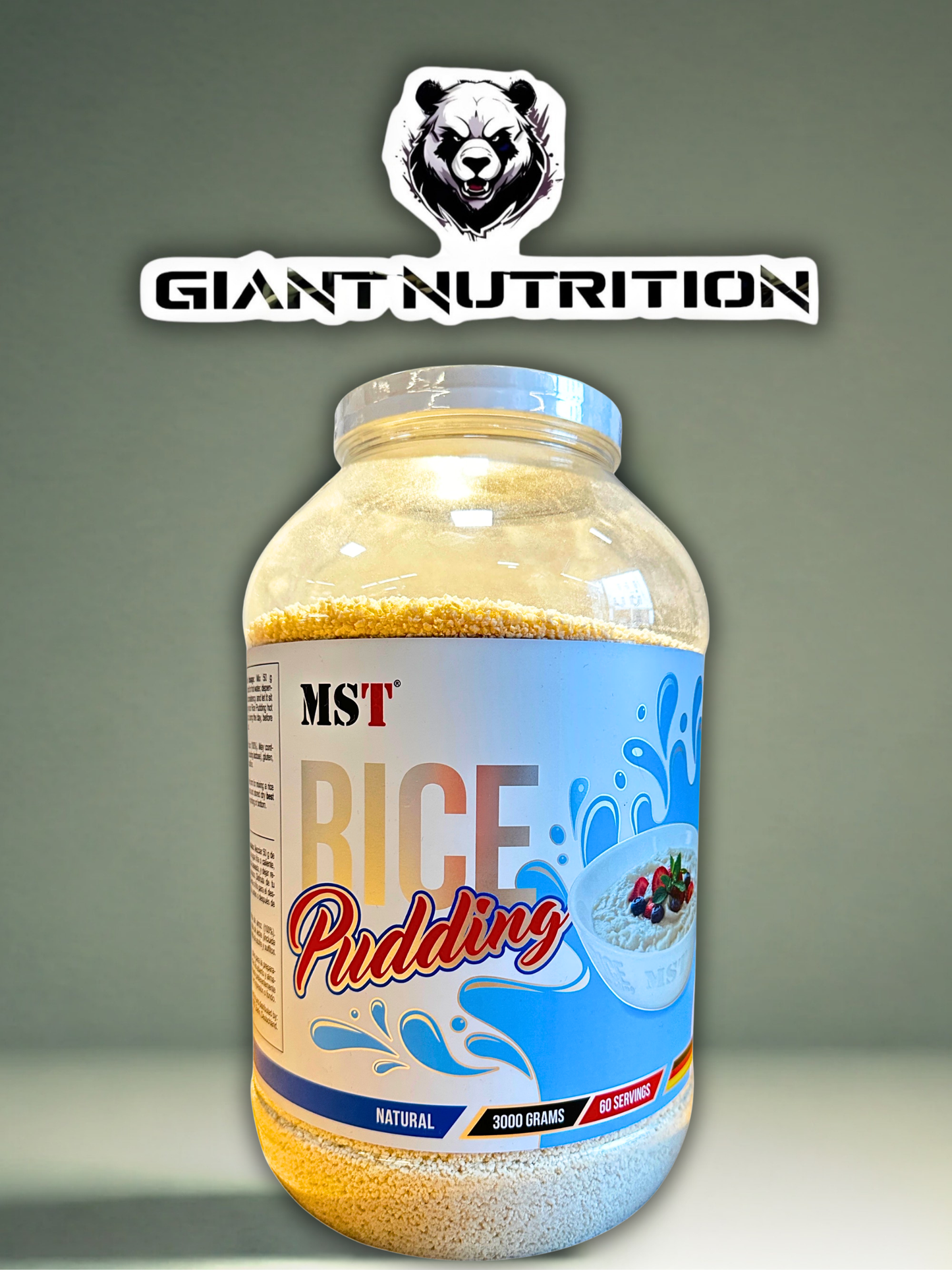 MST Rice Pudding 3000 g | Giant Nutrition