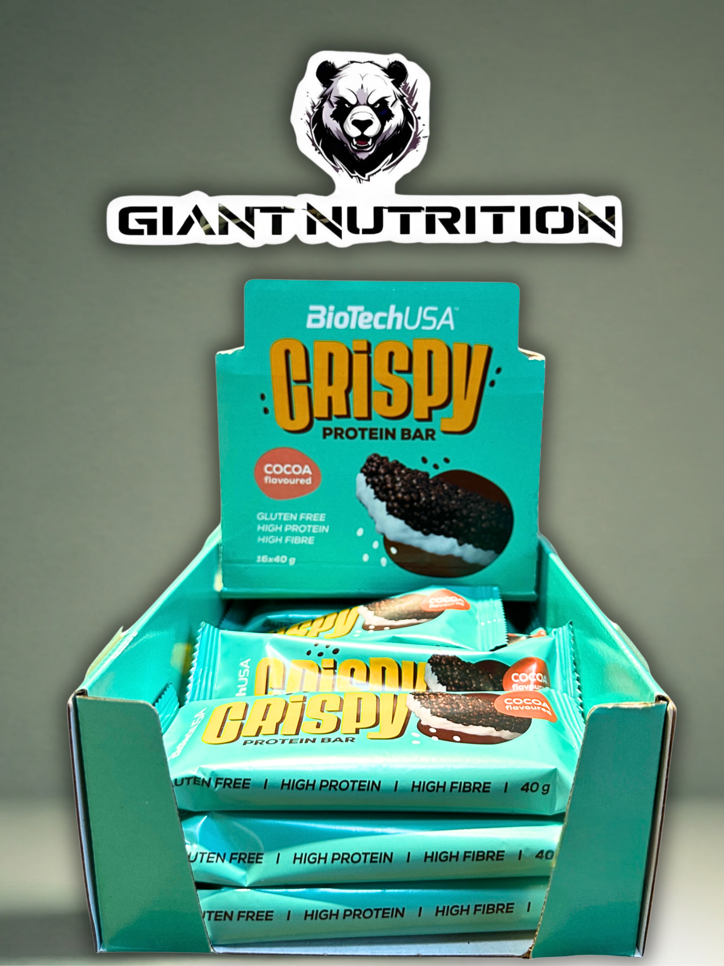 BioTechUSA Crispy Protein Bar 40 g | Giant Nutrition