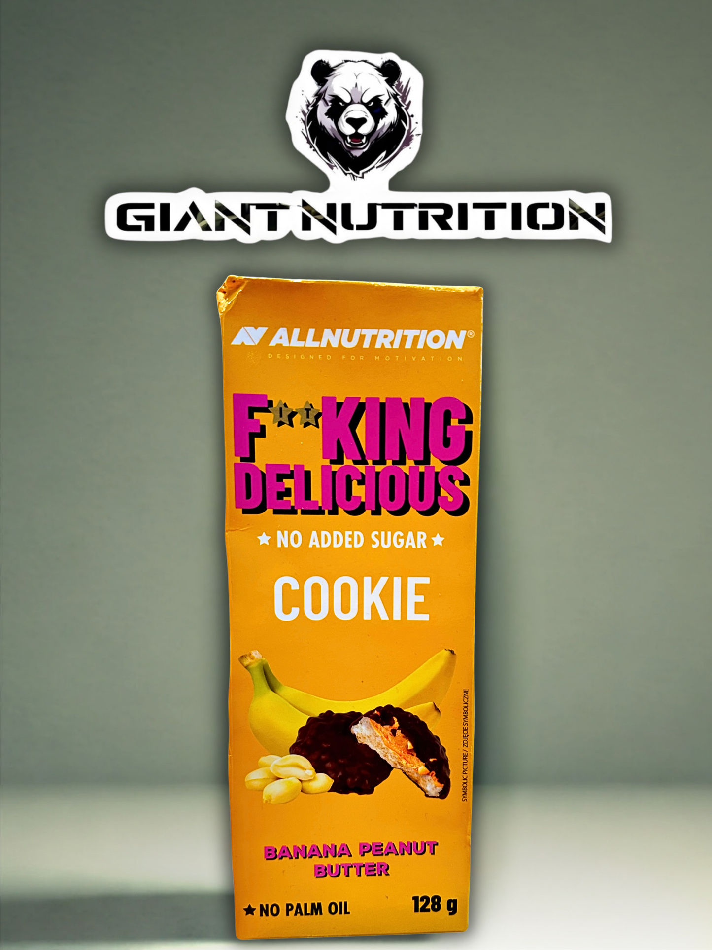 ALLNUTRITION Fitking Delicious Cookie 128g | Giant Nutrition