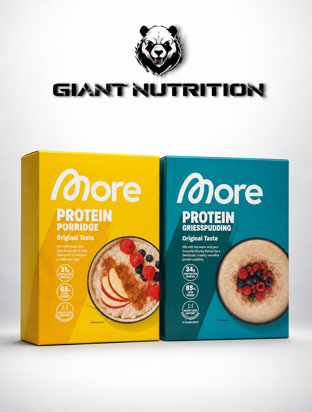 More Protein Porridge Multipack 13x65g | Giant Nutrition