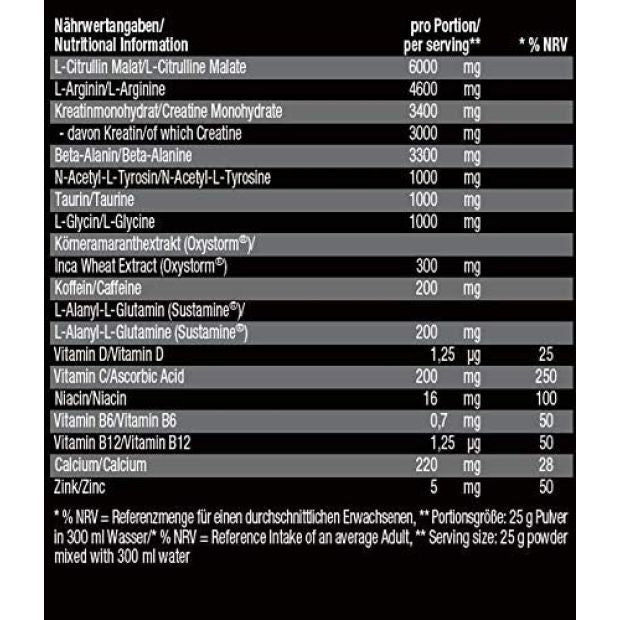 Weider Total Rush 2.0 375g MHD 31.08.25
