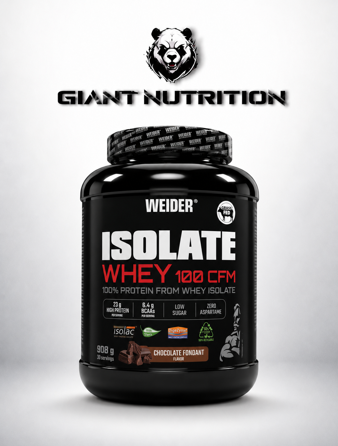 Weider Isolate Whey 100CFM 908g | Giant Nutrition